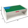 BRIO World 33099 – Play Table – Wood Train Set Table for Kids Age 3 and up