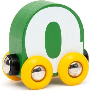 BRIO – Letter Train Q | Wooden Train Set Accessory Toy for Kids Age 2 Years Up