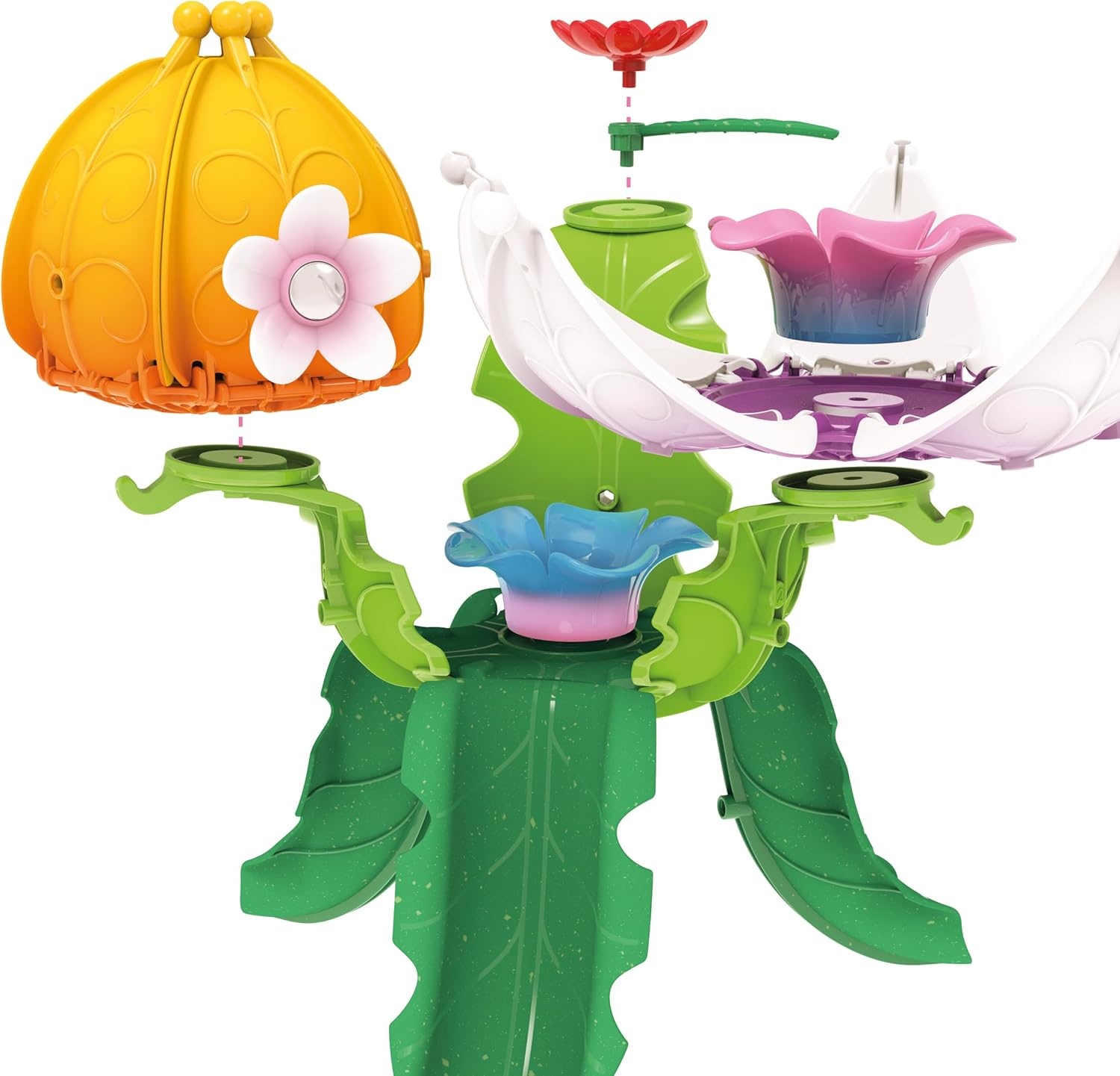 image:imageBRIO Flora Flower Village 25Piece Interactive Build amp Decorate Playset for OpenEnded Imaginative Play Ages 3