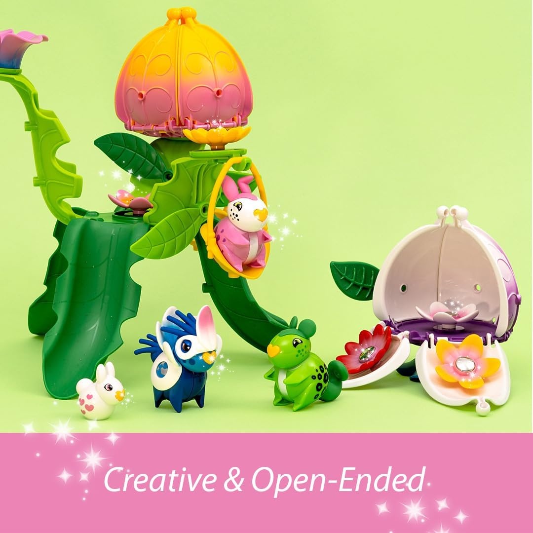 image:imageBRIO Flora Flower Village 25Piece Interactive Build amp Decorate Playset for OpenEnded Imaginative Play Ages 3