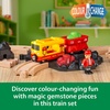 BRIO World Cargo Gemstone Set – 14-Piece FSC-Certified Wooden Train Set – Color-Changing Gem Cargo and Mine – Works with All BRIO Train Sets – Ages 3+