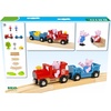 BRIO World Peppa Pig Train Set – 18-Piece FSC-Certified Wooden Railway Set – Includes Peppa and George Figures – Works with All BRIO Train Sets – Ages 3+