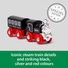 BRIO World Special Edition Train 2026 – Limited-Edition 2-Piece Wooden Steam Train – Collectible Design – Works with All World Railway Sets – Kids Ages 3 & Up