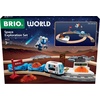 BRIO World Space Exploration Set – 23-Piece FSC-Certified Wooden Railway Set – Magnetic Astronaut Suit and Mineral Cargo – Works with All BRIO Train Sets – Ages 3+
